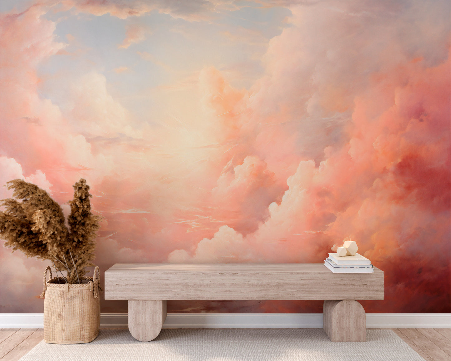 Pastel Skyline Wall Art