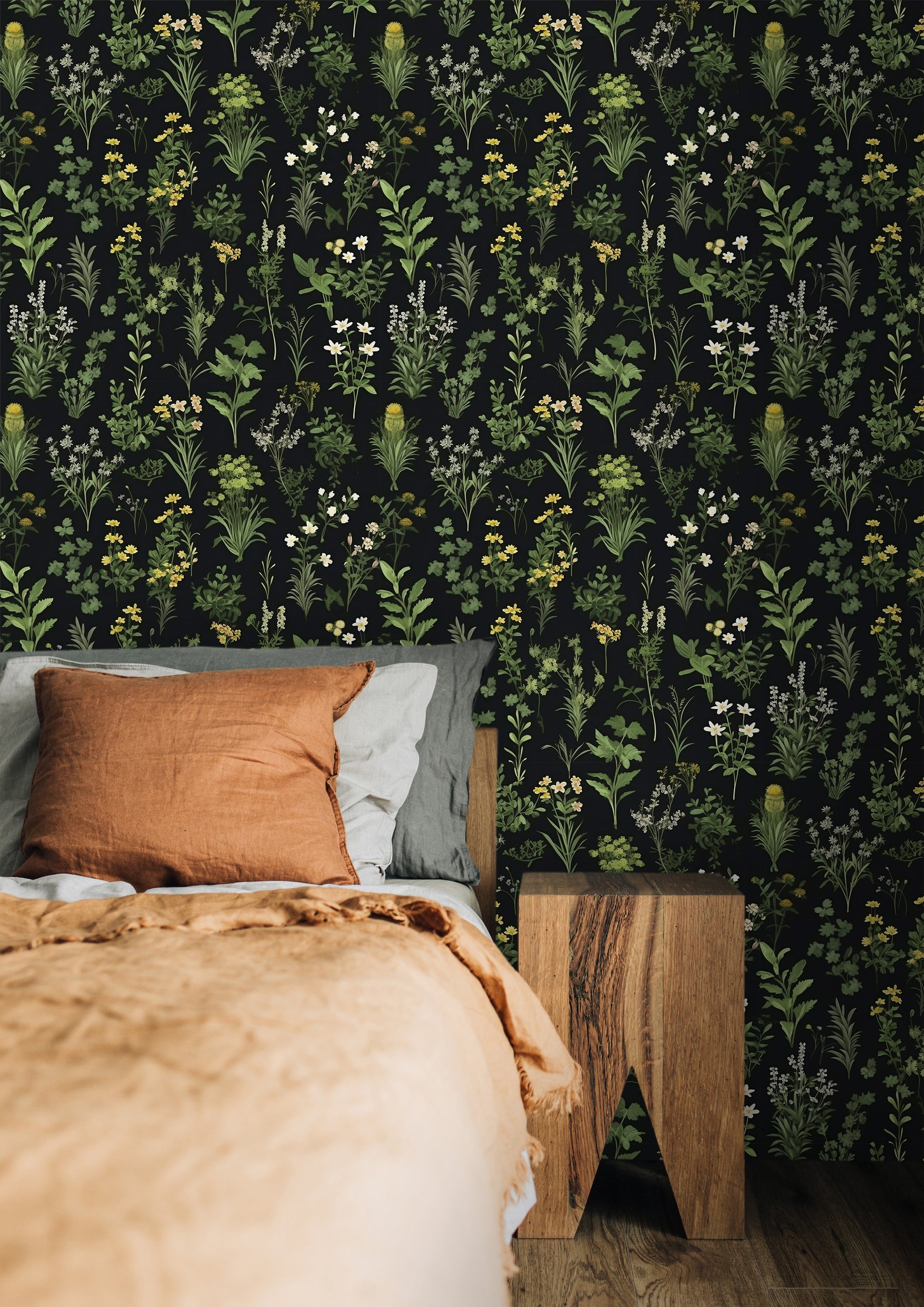 Botanical Wallpaper for Home Decor