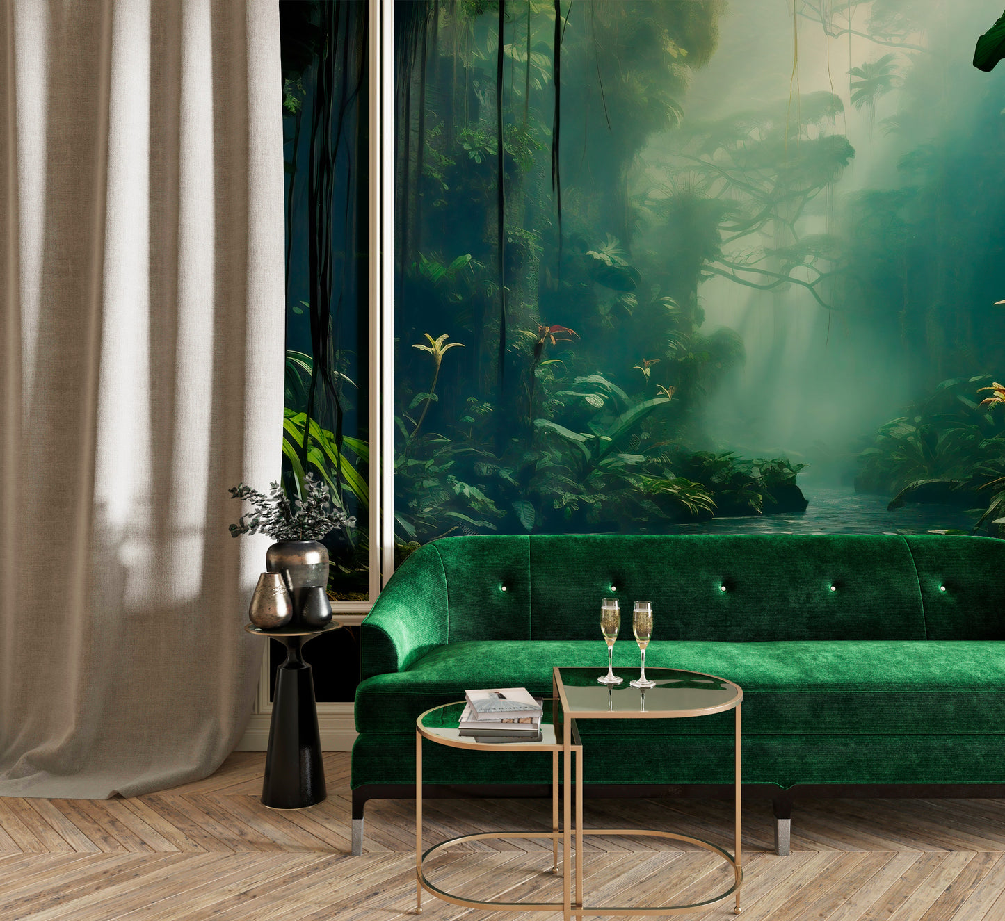 Enchanting Jungle Scene