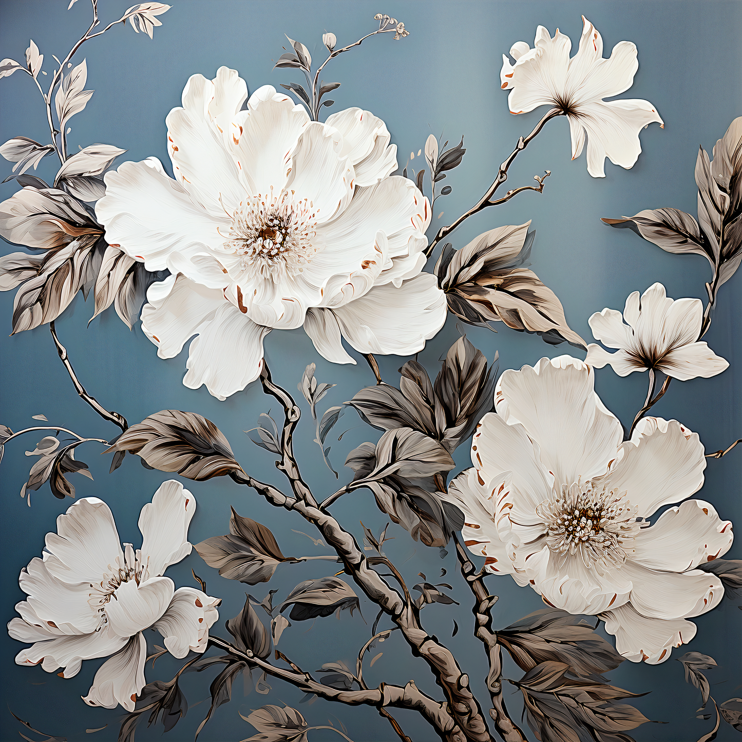 Bohemian Floral Removable Wall Decor
