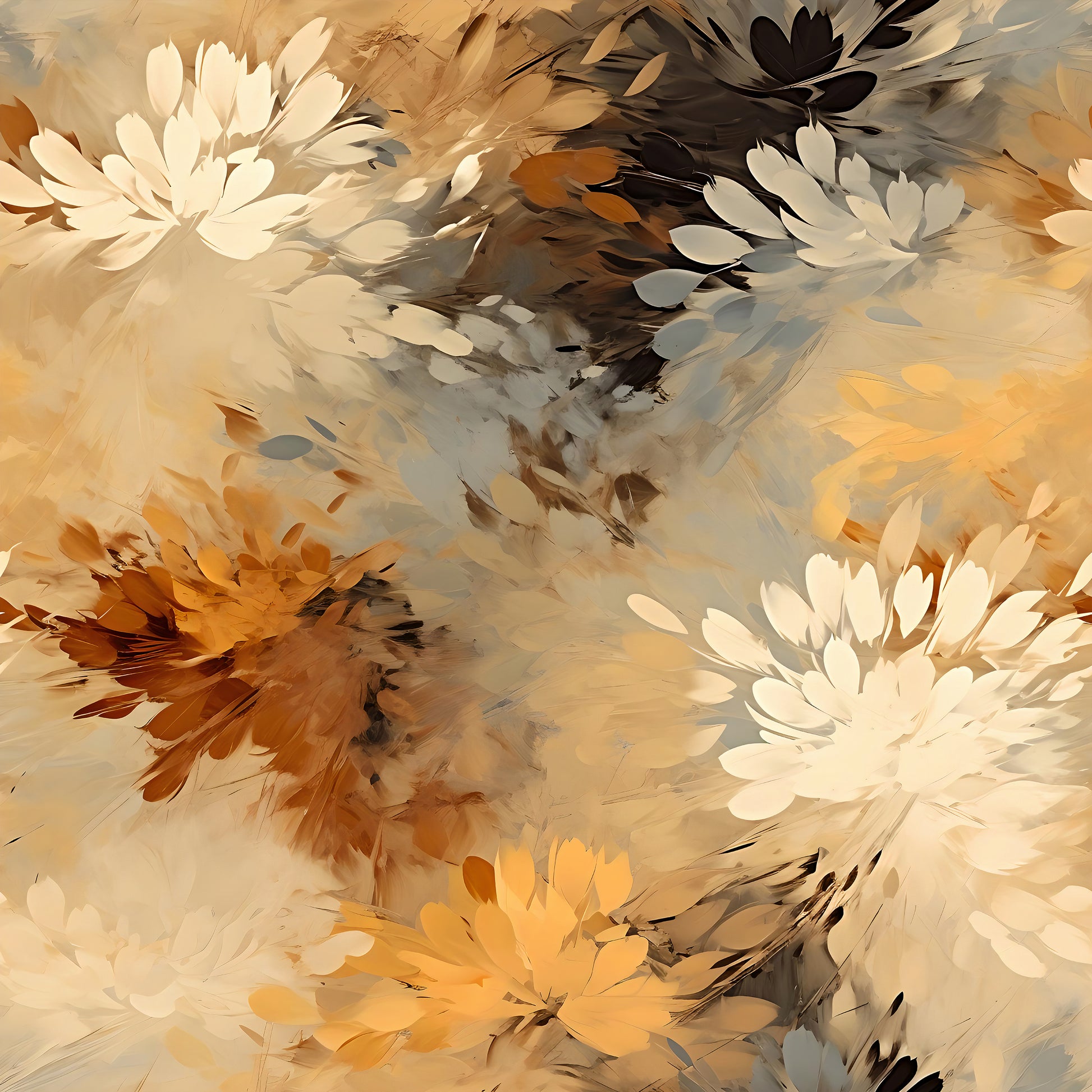 Abstract Oil Painting Art Mural