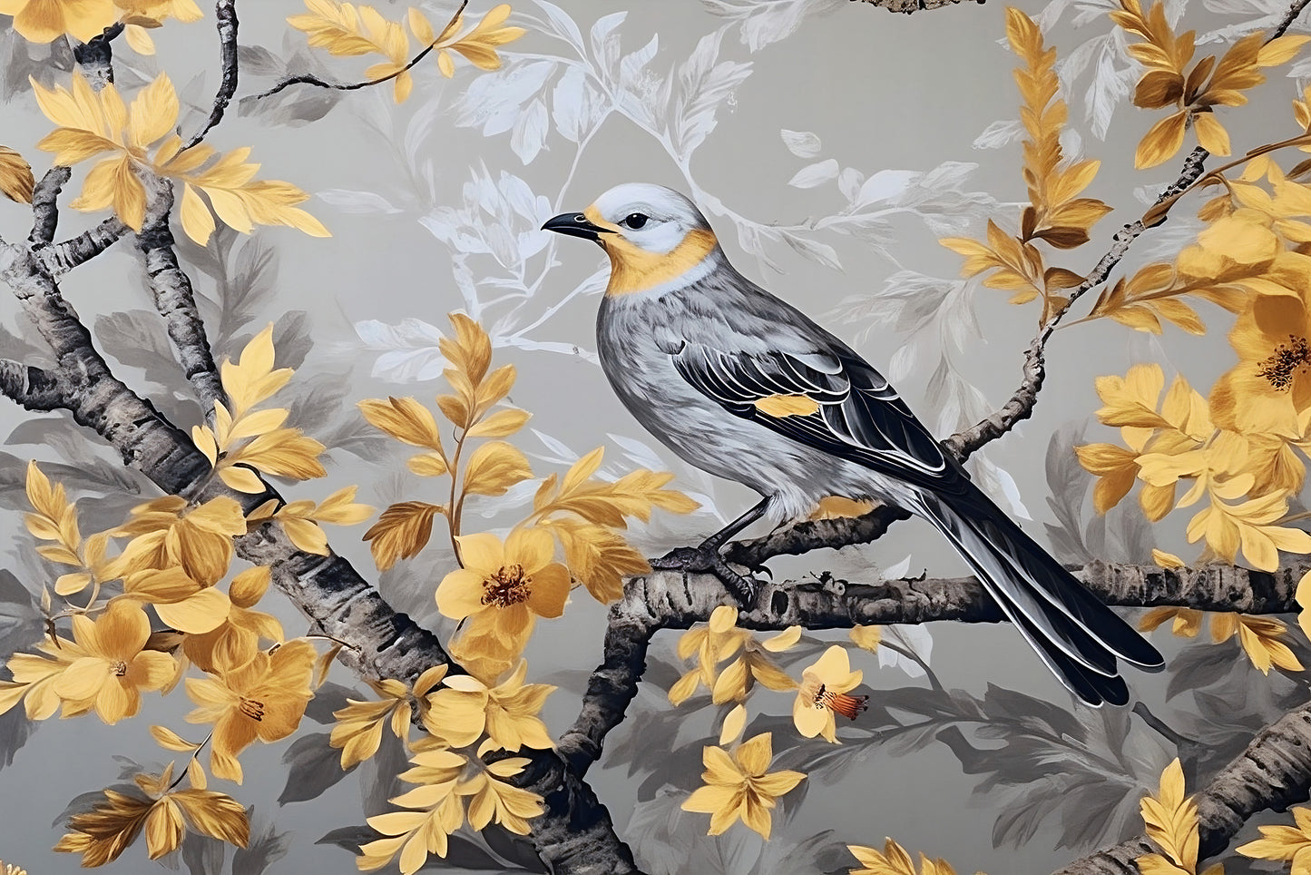 Wall Decoration with Mesmerizing Animal Mural
