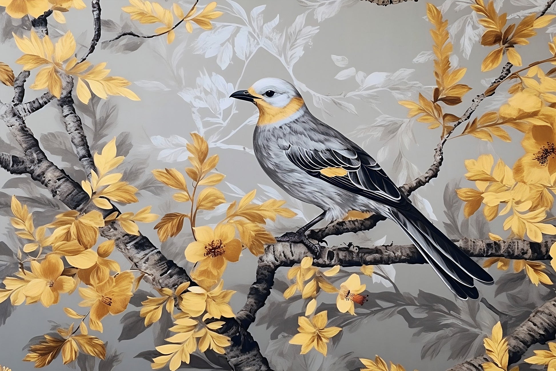 Wall Decoration with Mesmerizing Animal Mural