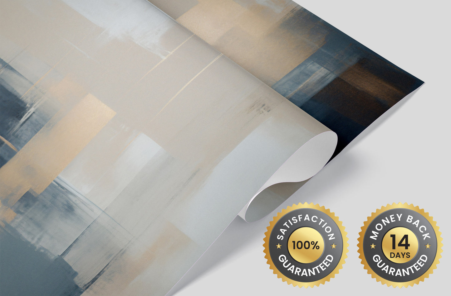 Abstract Peel and Stick wallpaper, Temporary Wallpaper, Removable and Renter friendly Wall Decor, Abstract Wall Art