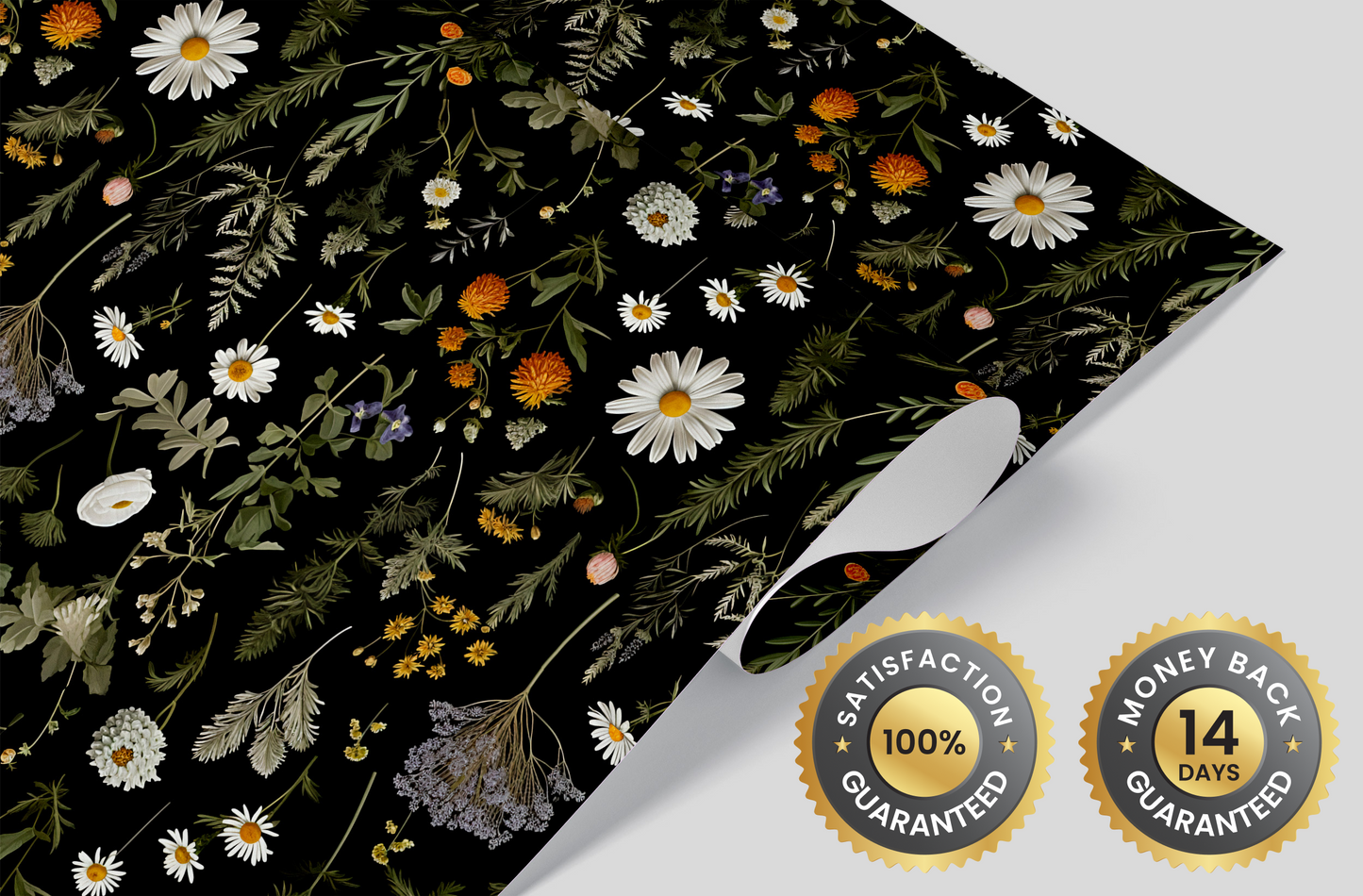 Botanical Pattern Peel & Stick Wallpaper