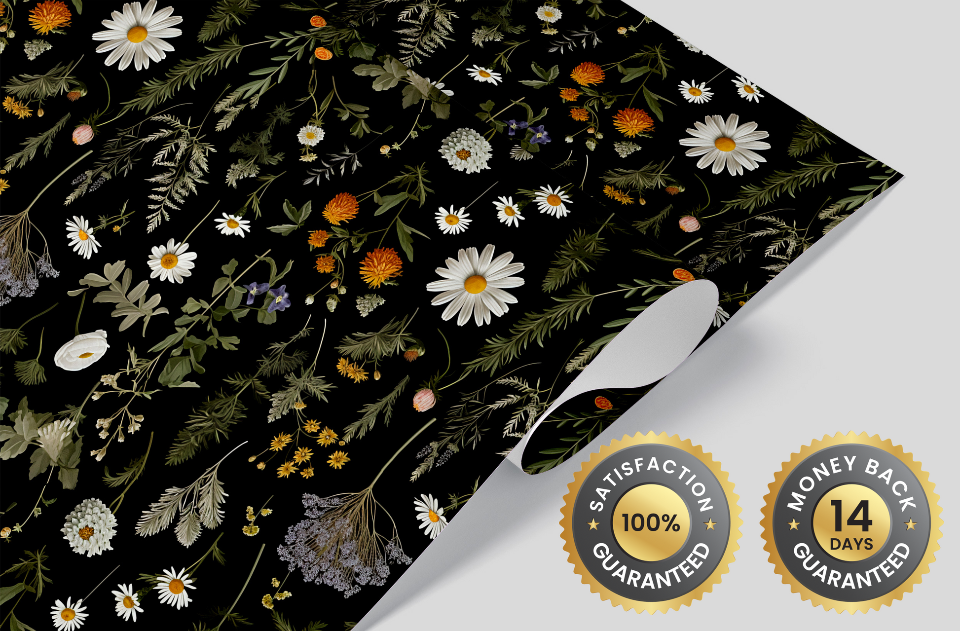 Botanical Pattern Peel & Stick Wallpaper