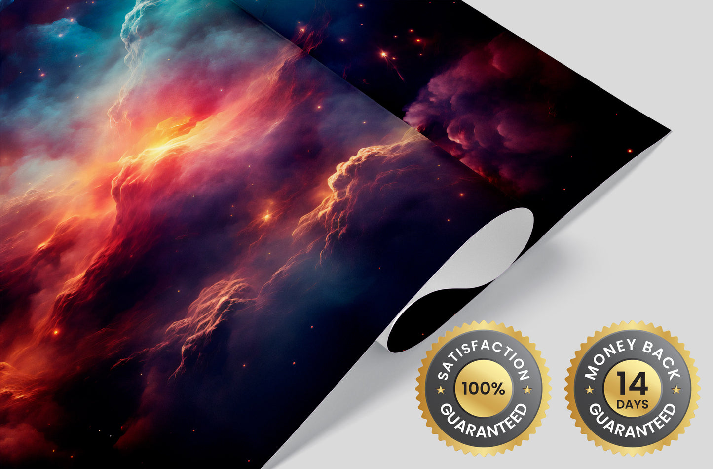 Galaxy Wall Mural for Deep Space Enthusiasts