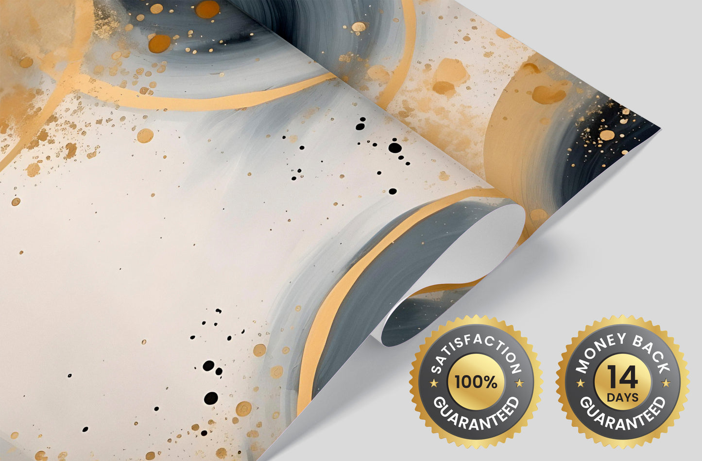 Contemporary Abstract Wallpaper Design