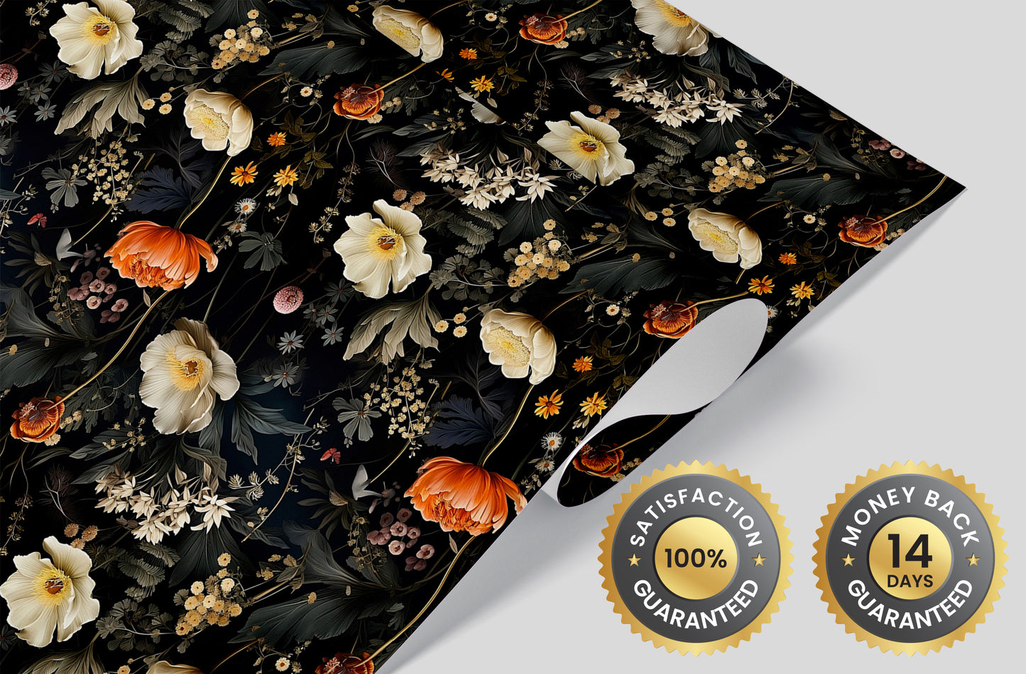 Removable Botanical Wallpaper