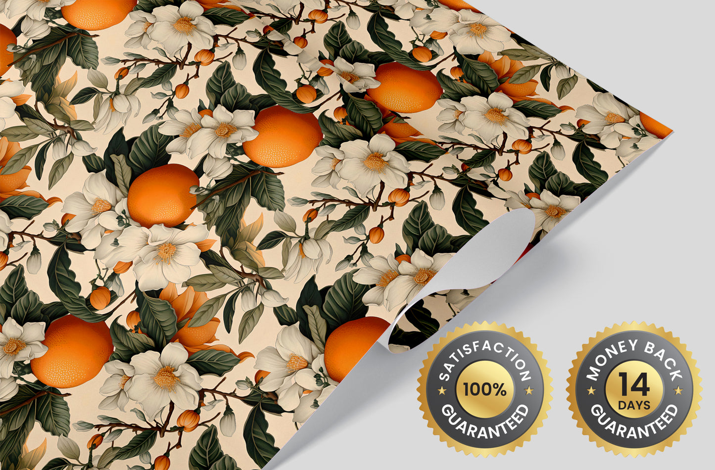 Eco-Friendly Botanical Wallpaper Pattern