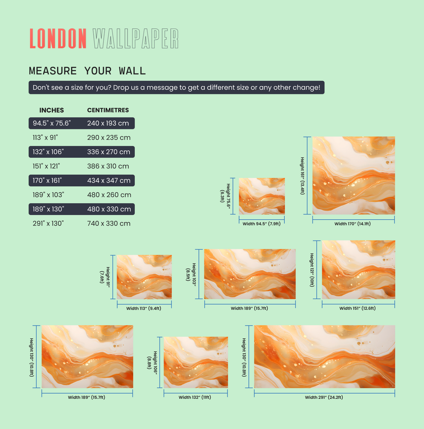 Temporary Wallpaper Design