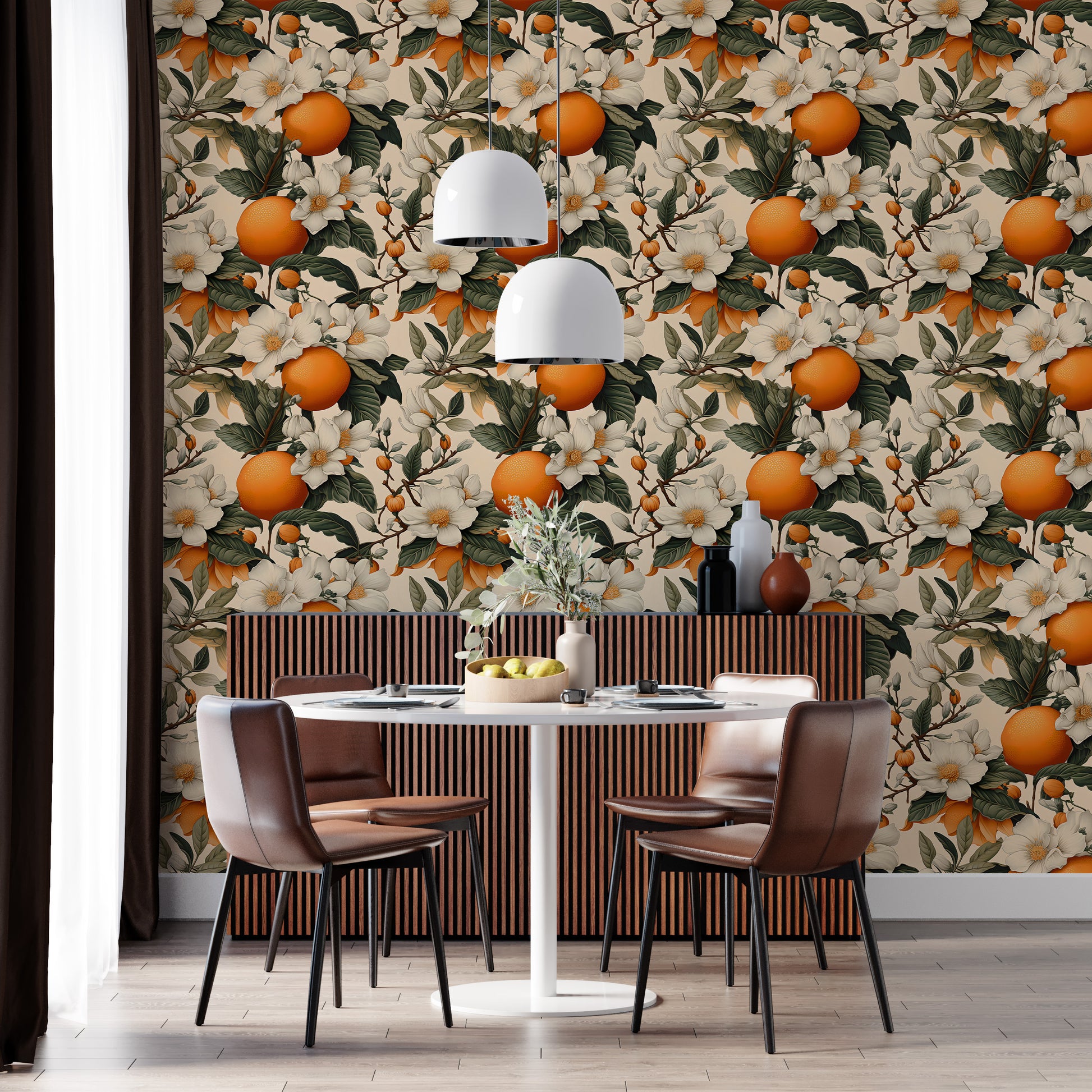 Refreshing Peel and Stick Botanical Wall Art