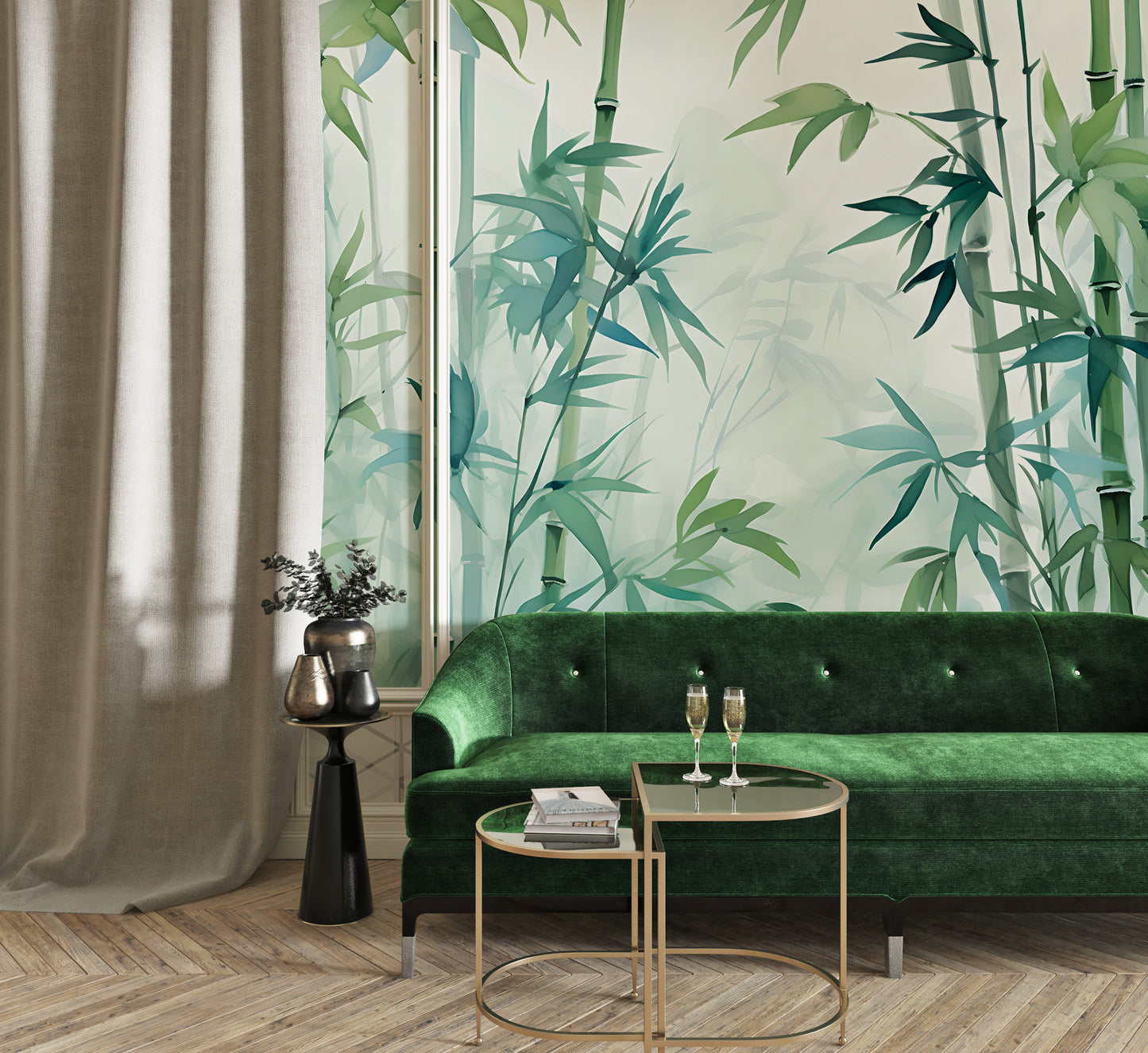 Captivating Bamboo Forest Wallpaper
