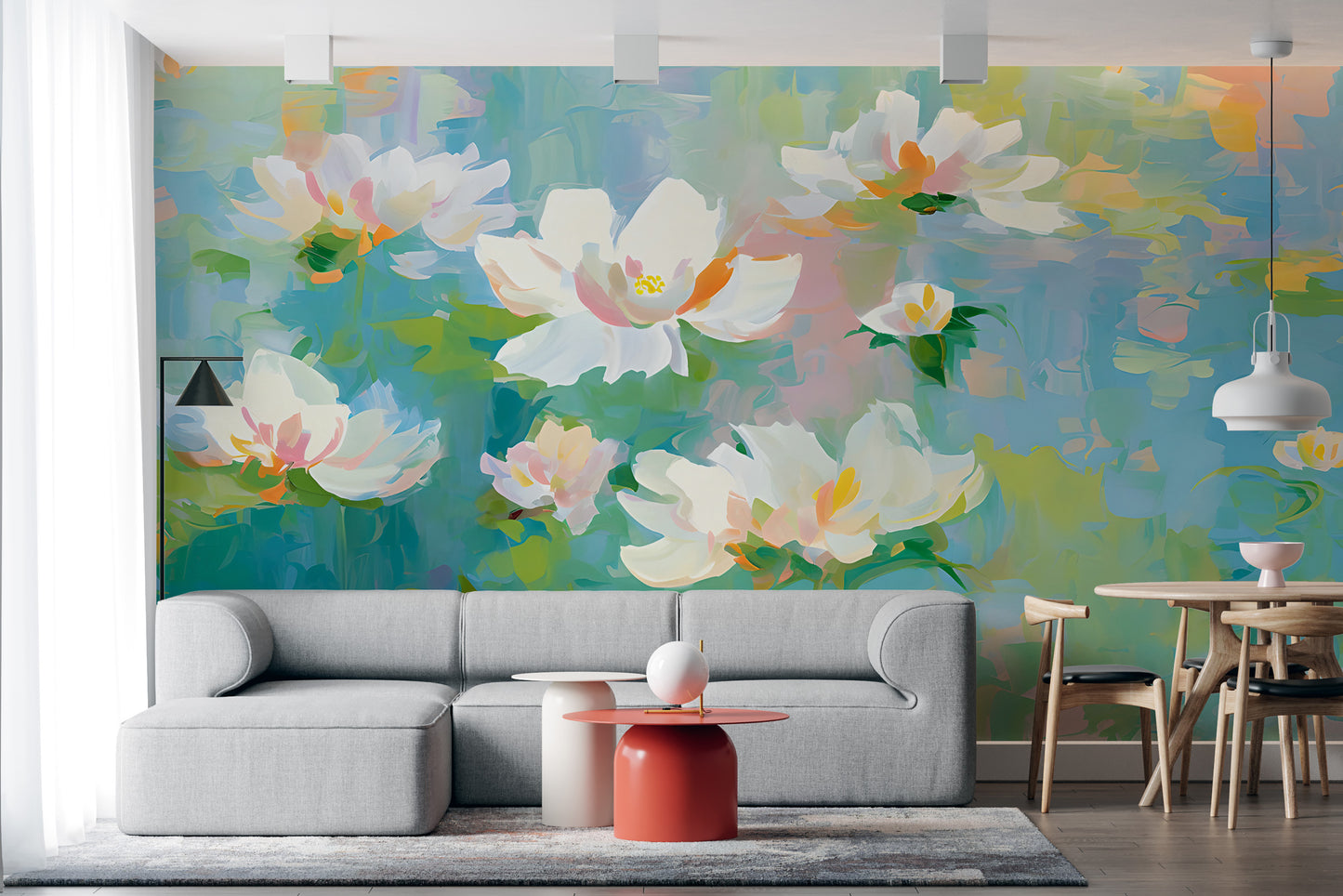 Timeless Monet Landscape Wallpaper
