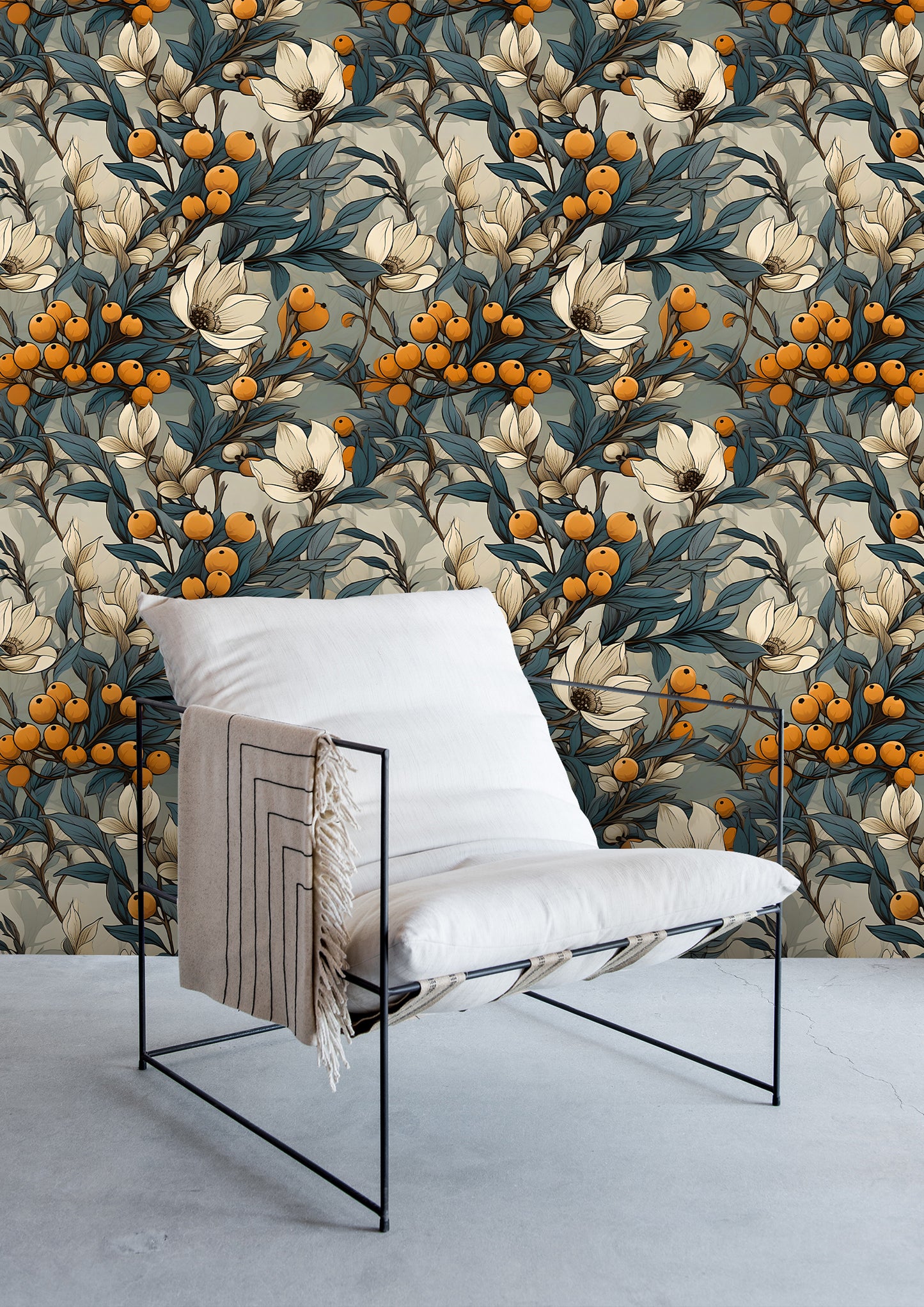 Nature-Inspired Wall Mural for Quick Room Refresh