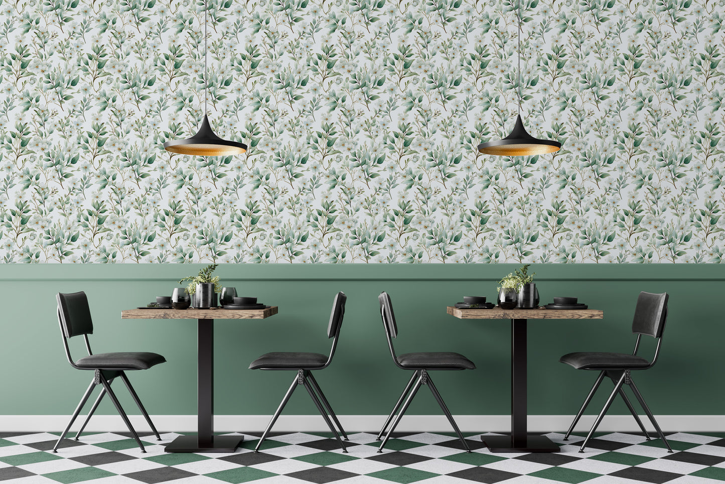 Floral Peel and Stick Wallpaper - Vibrant Floral Wall Decor