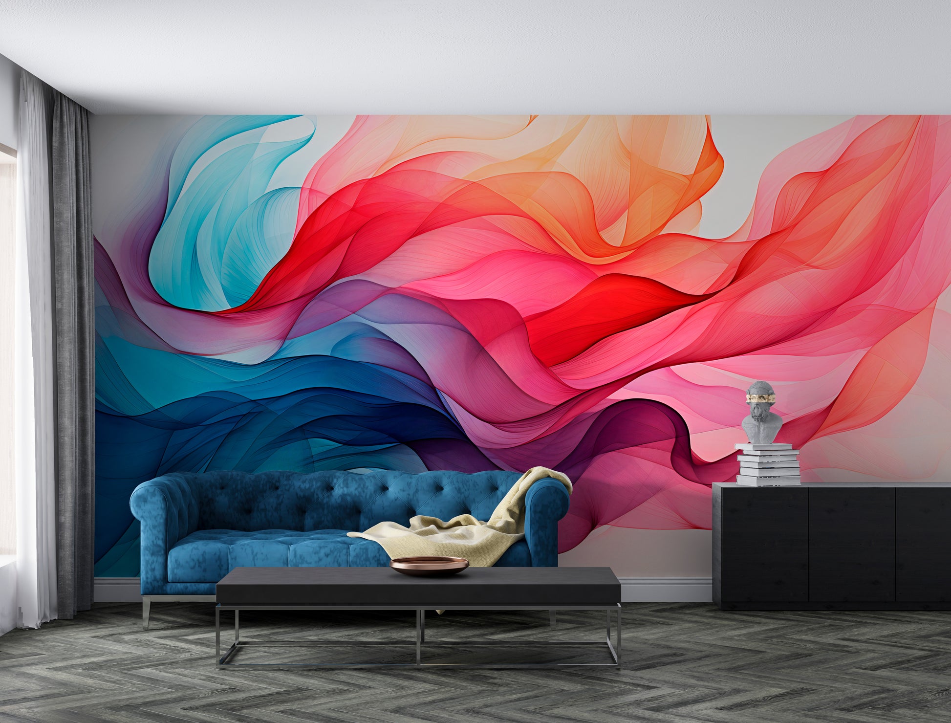 Alcohol Ink Wallpaper Multicolor Abstract Art