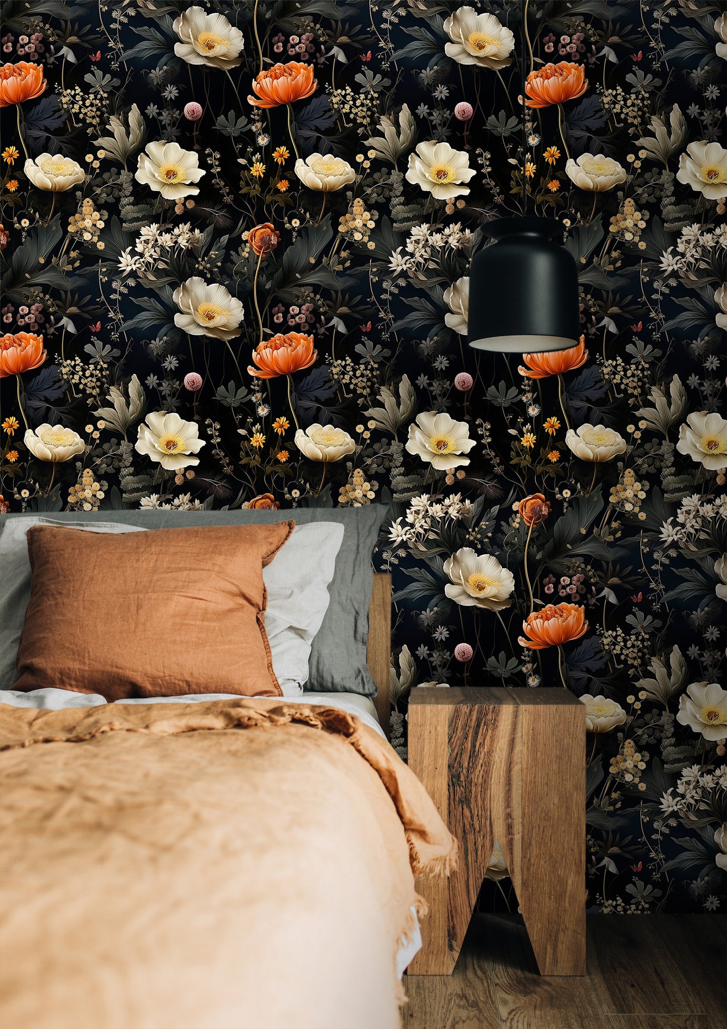 Eco Friendly Floral Wallpaper