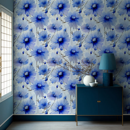 Serene Peel and Stick Floral Wall Decor