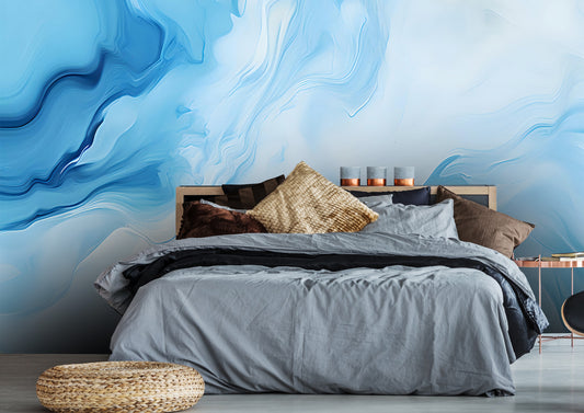 Fluid Art Peel and Stick Wall Decor