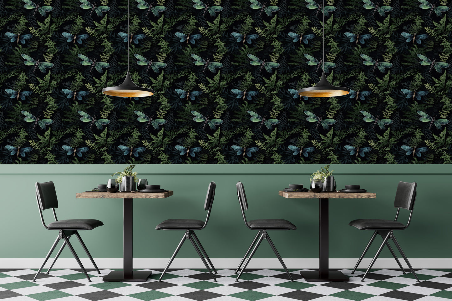 Customizable Dark Plant Wall Art