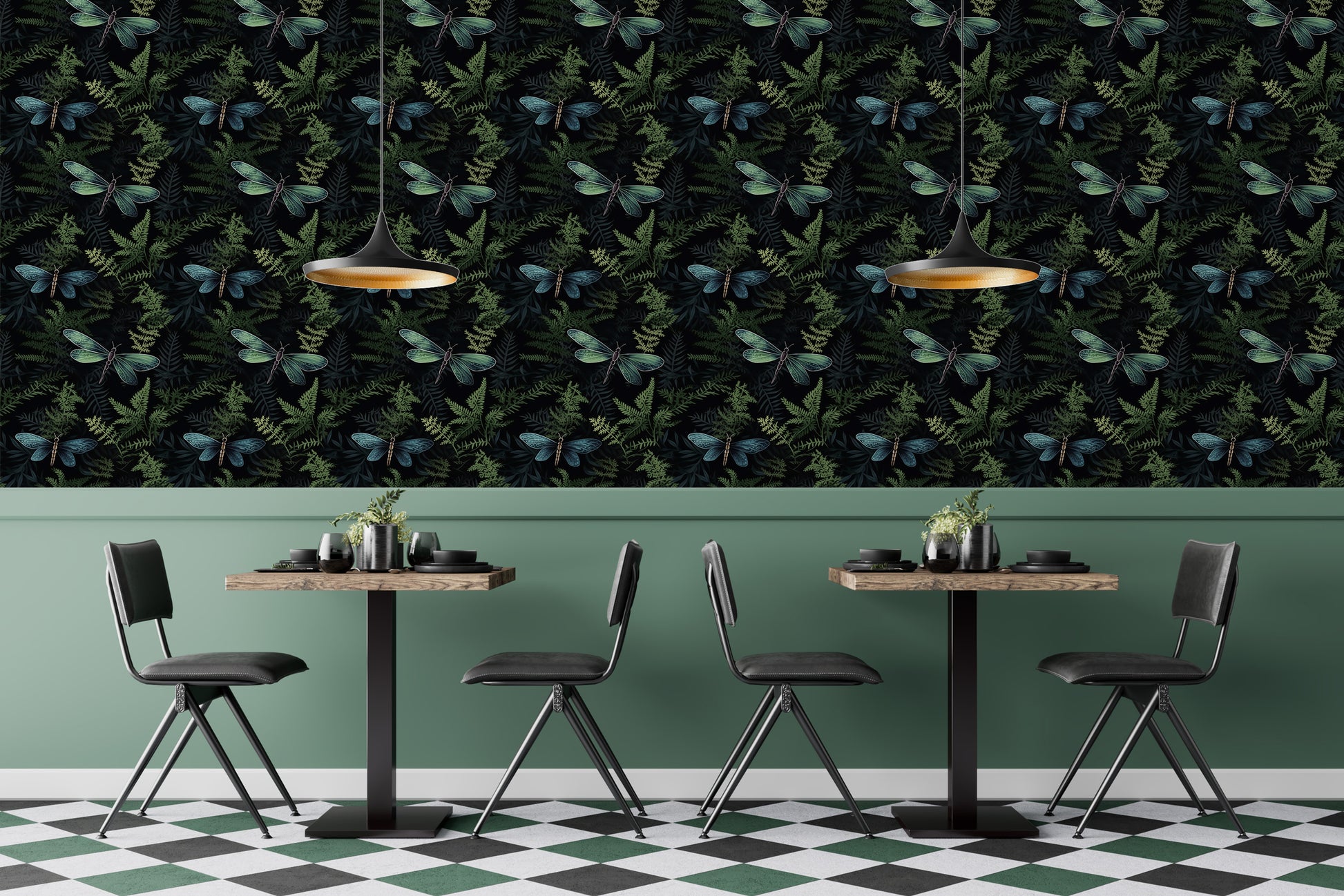 Customizable Dark Plant Wall Art