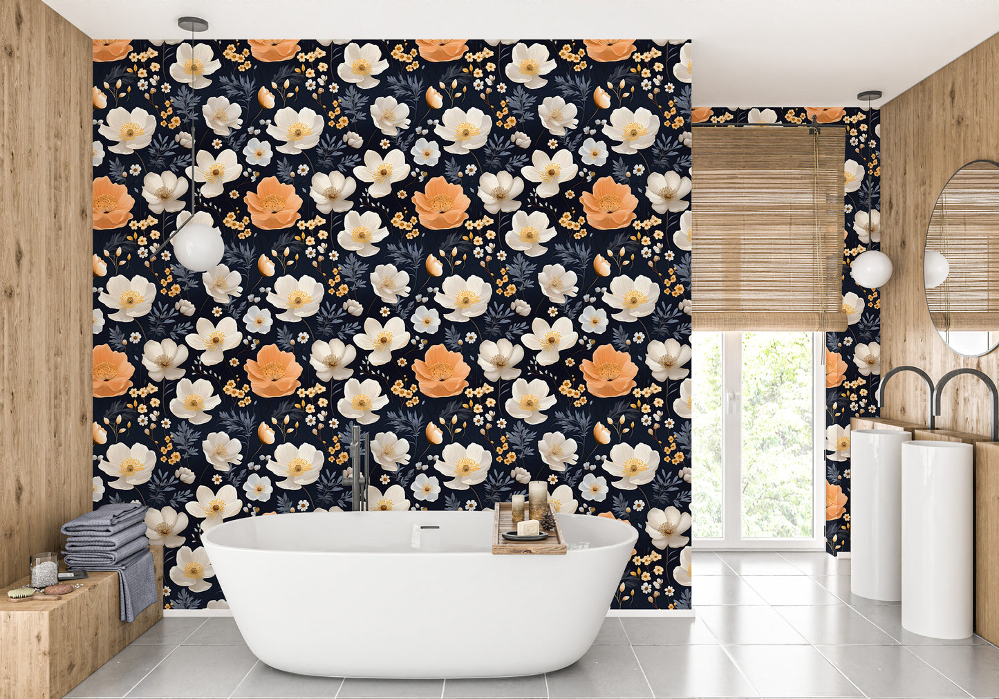 Timeless Botanical Removable Wall Decor