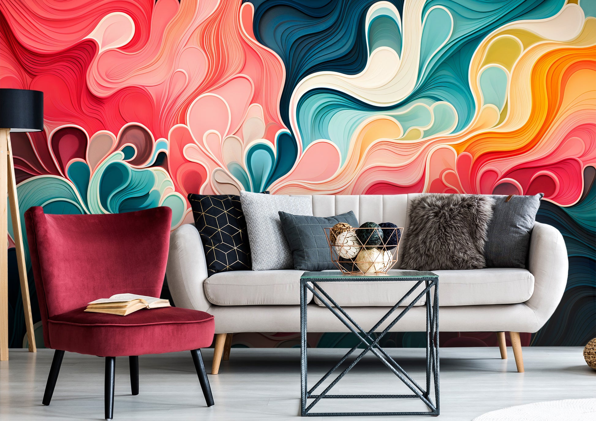 Removable Wallpaper for Dynamic Spaces
