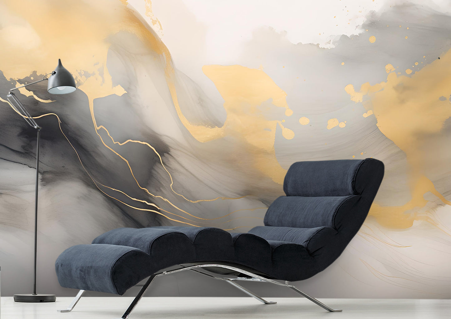 Renter-Friendly Liquid Decor Wall Art