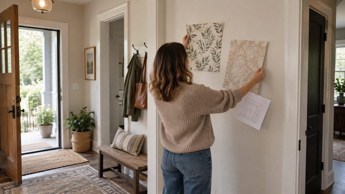 Entryway Wallpaper Planning Guide – Miami Walls and Decor