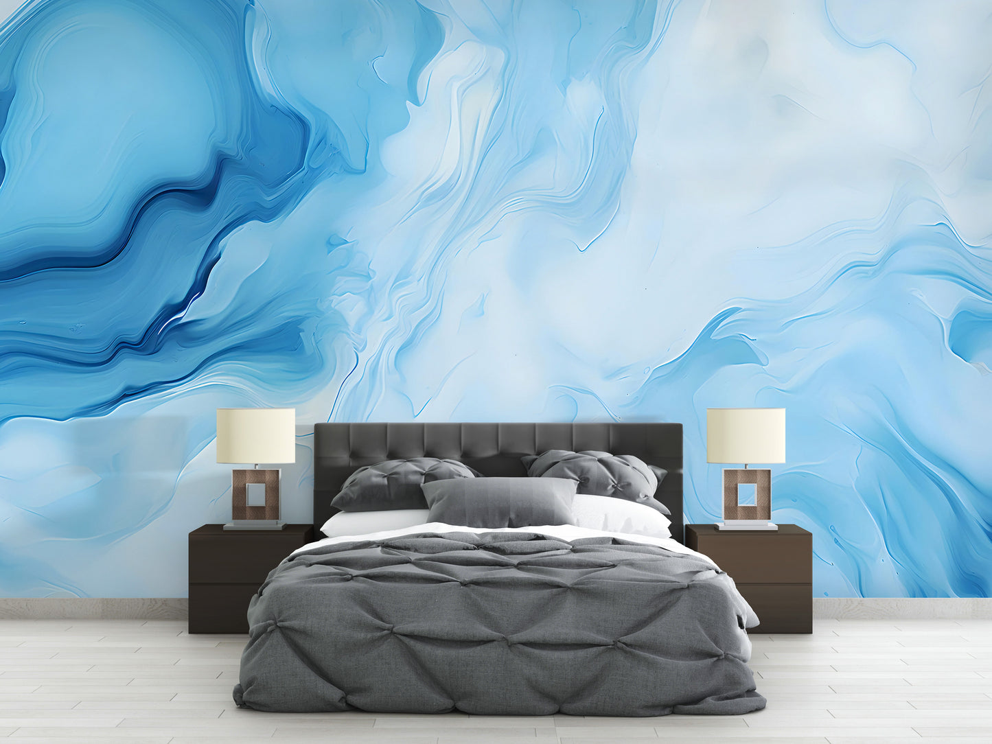 Artistic Alcohol Ink Wall Mural