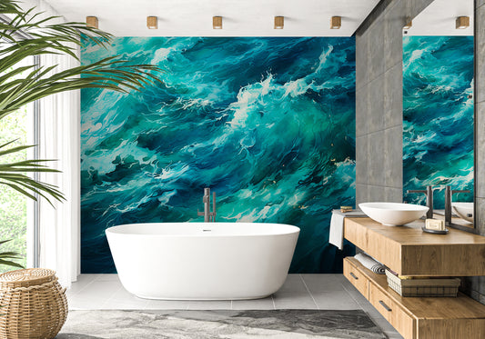 Ocean Bliss Peel and Stick Wallpaper