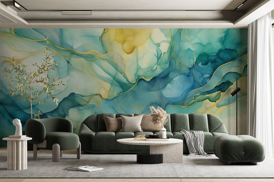 Elevate Your Home Decor with this Stunning Watercolor Wallpaper