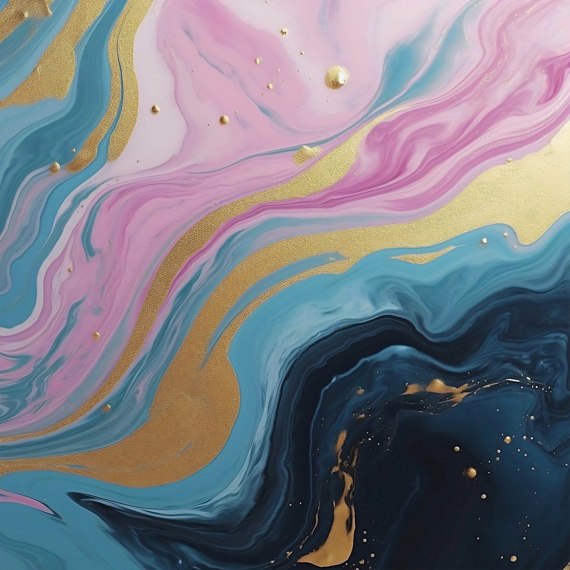 Renter-Friendly and PVC-Free Wall Decor with Abstract Mural Design