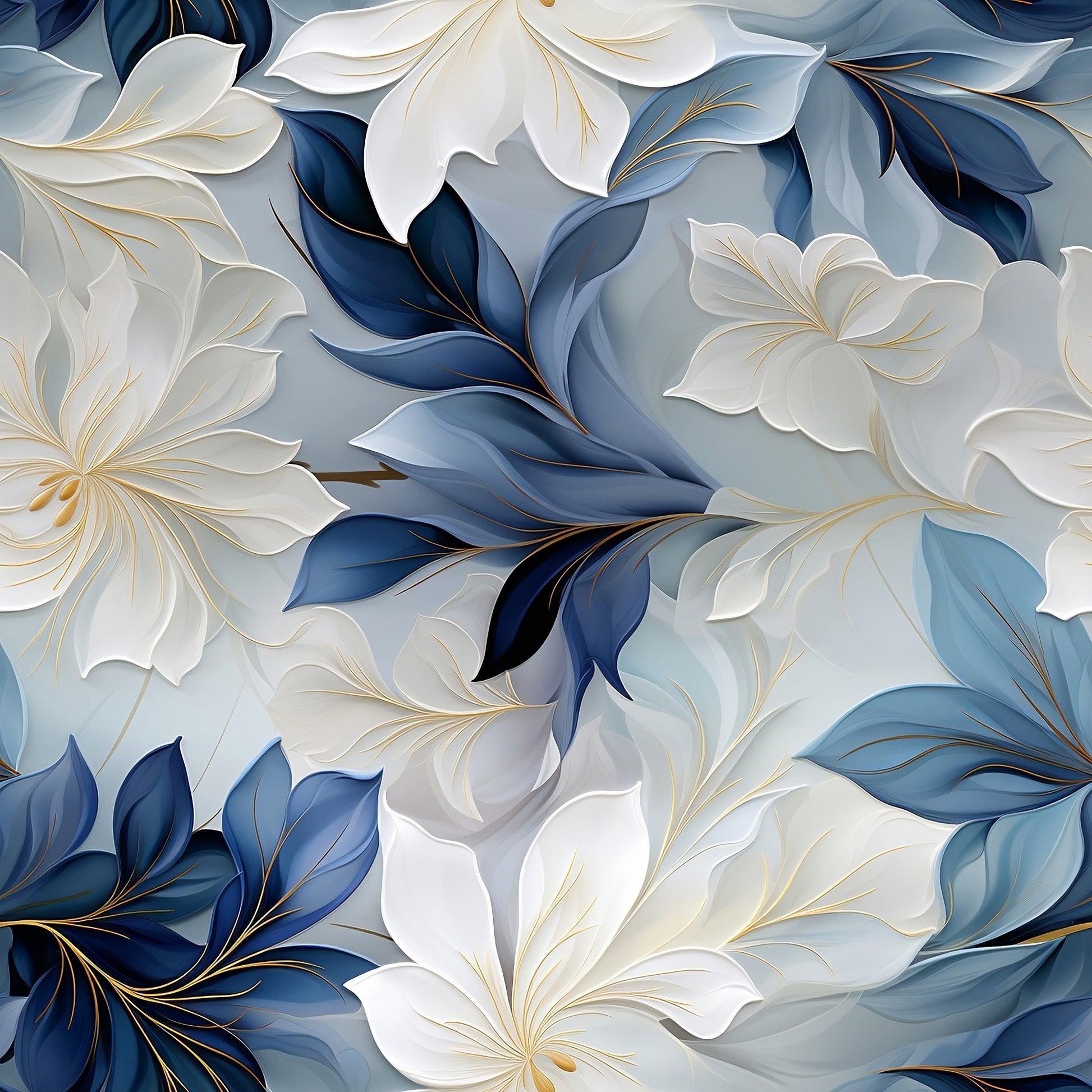 Vibrant Peel and Stick Floral Pattern Wallpaper