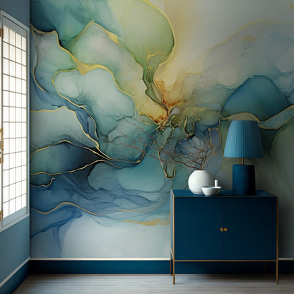 Eye-Catching Alcohol Ink Art for Interior Design