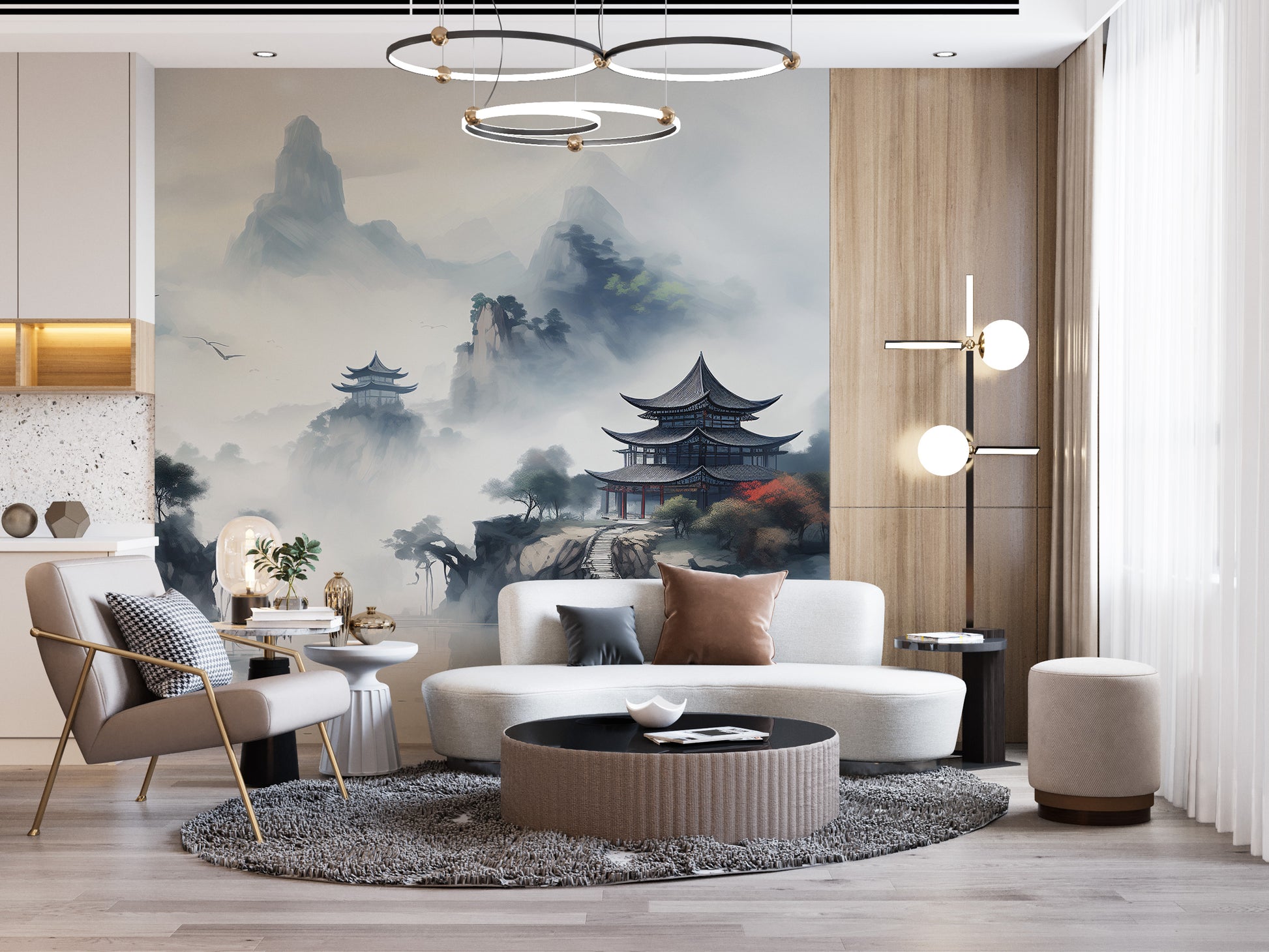 Unique Watercolor Landscape Wall Art