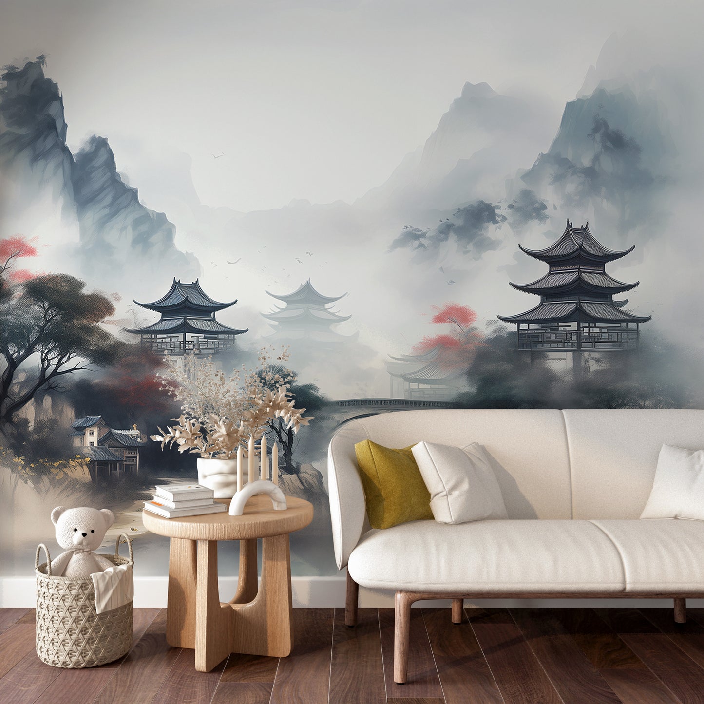 Asian Renter Friendly Wall Art