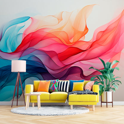 Multicolored Abstract Wallpaper for Home