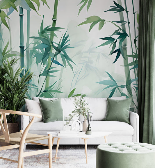 Tranquil Bamboo Forest Wall Decor