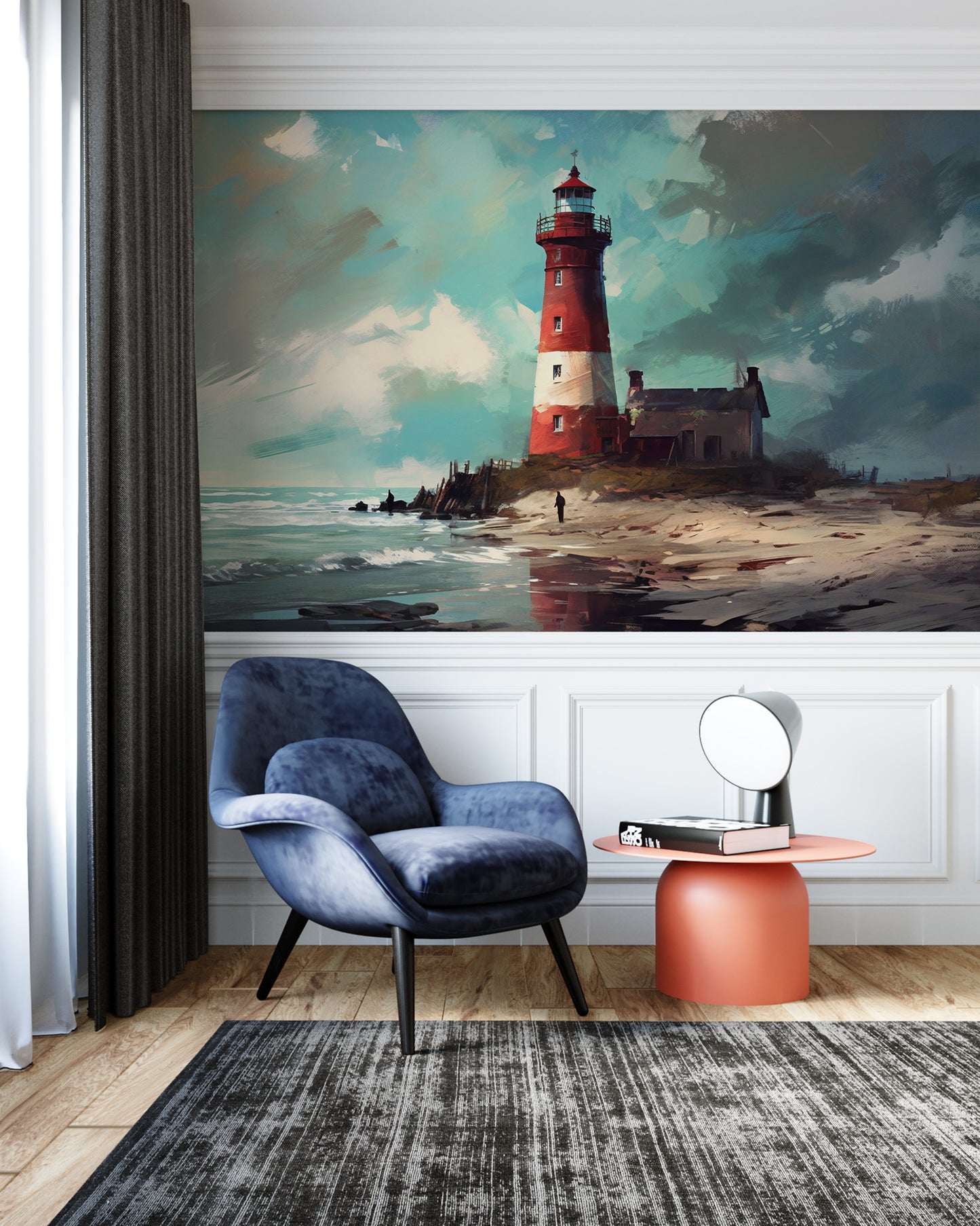 Easy-to-Apply Nautical Wall Art for Effortless Room Transformation