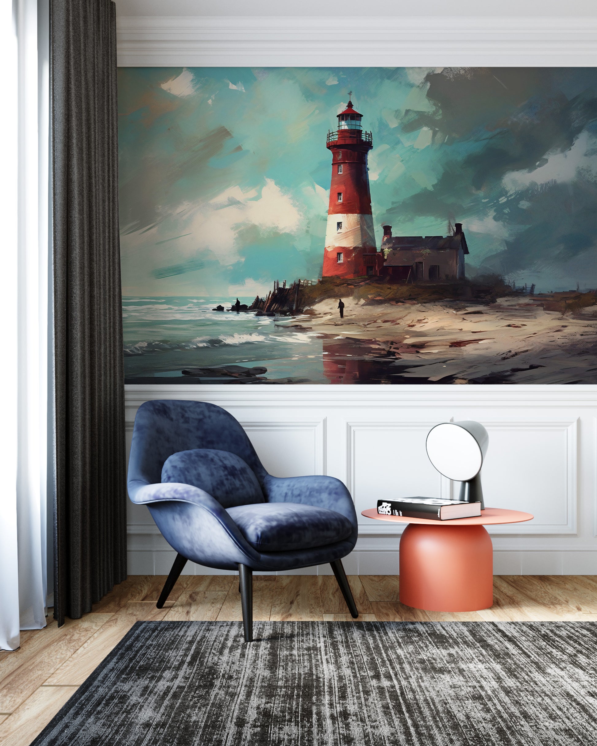 Easy-to-Apply Nautical Wall Art for Effortless Room Transformation