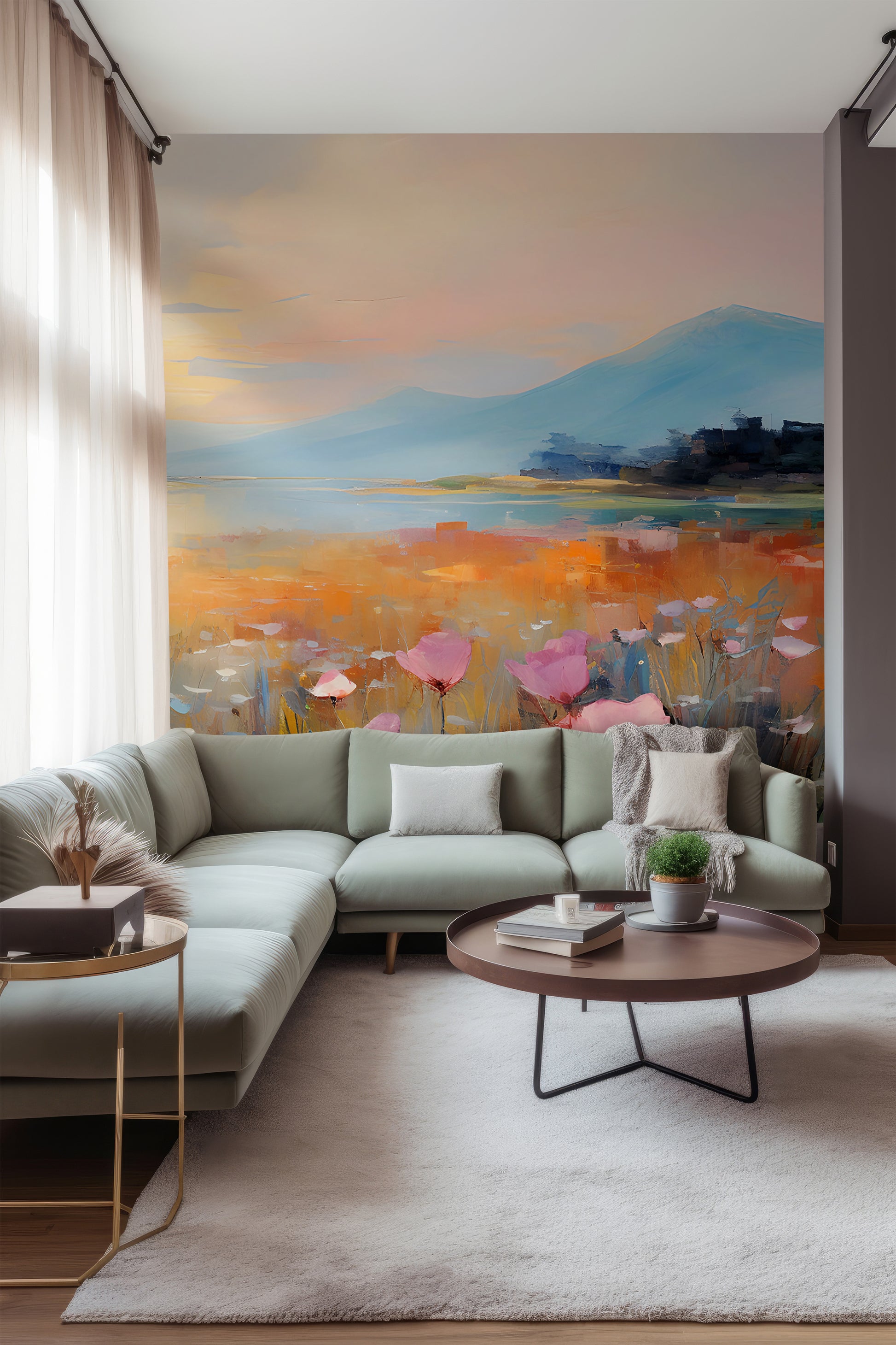 Captivating Oil Painting Wall Covering