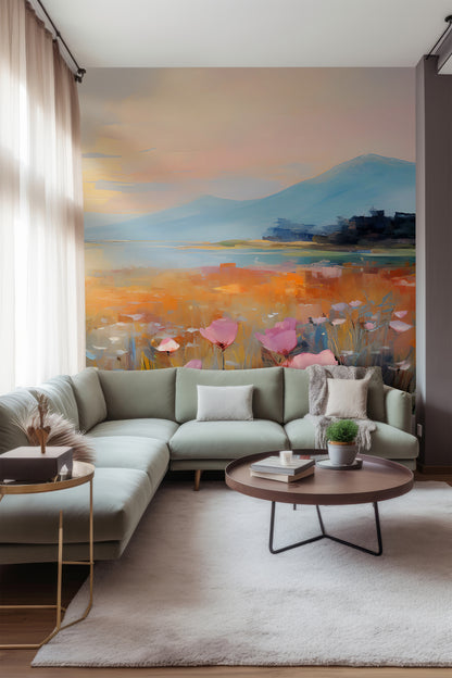 Captivating Oil Painting Wall Covering