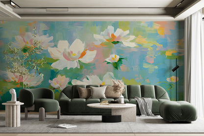 Monet-Style Vibrant Wall Covering