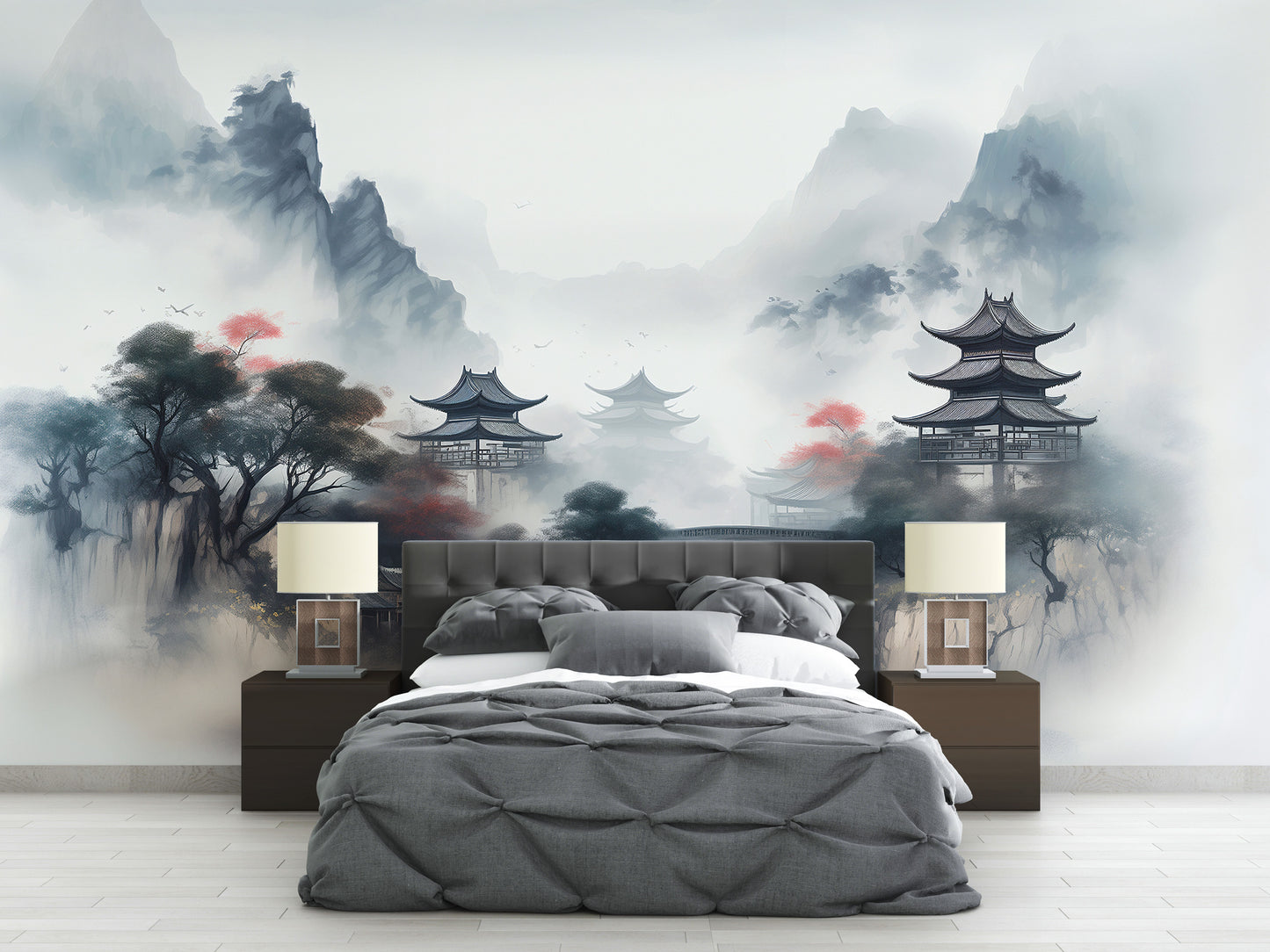 Japanese Style Removable Wall Decor