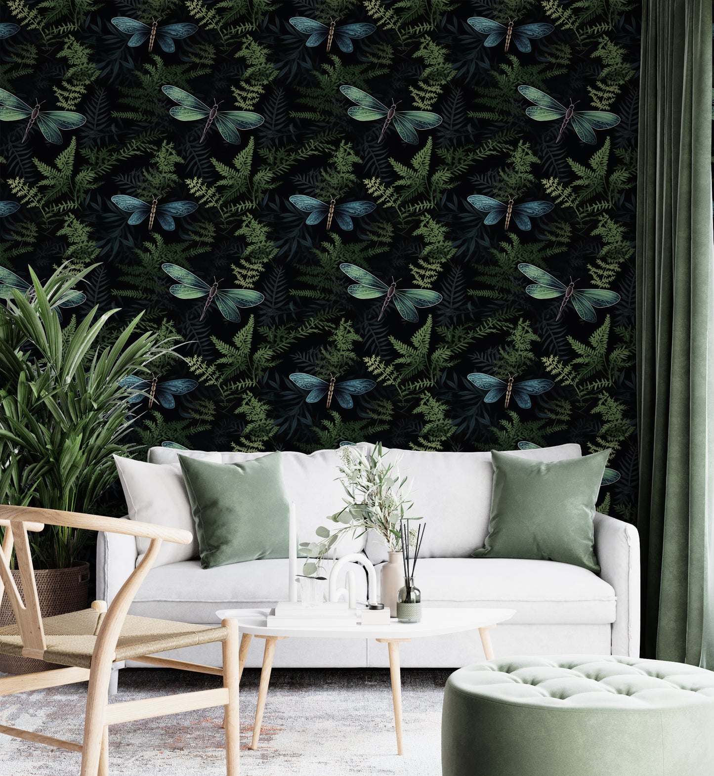 Unique Botanical Wall Covering