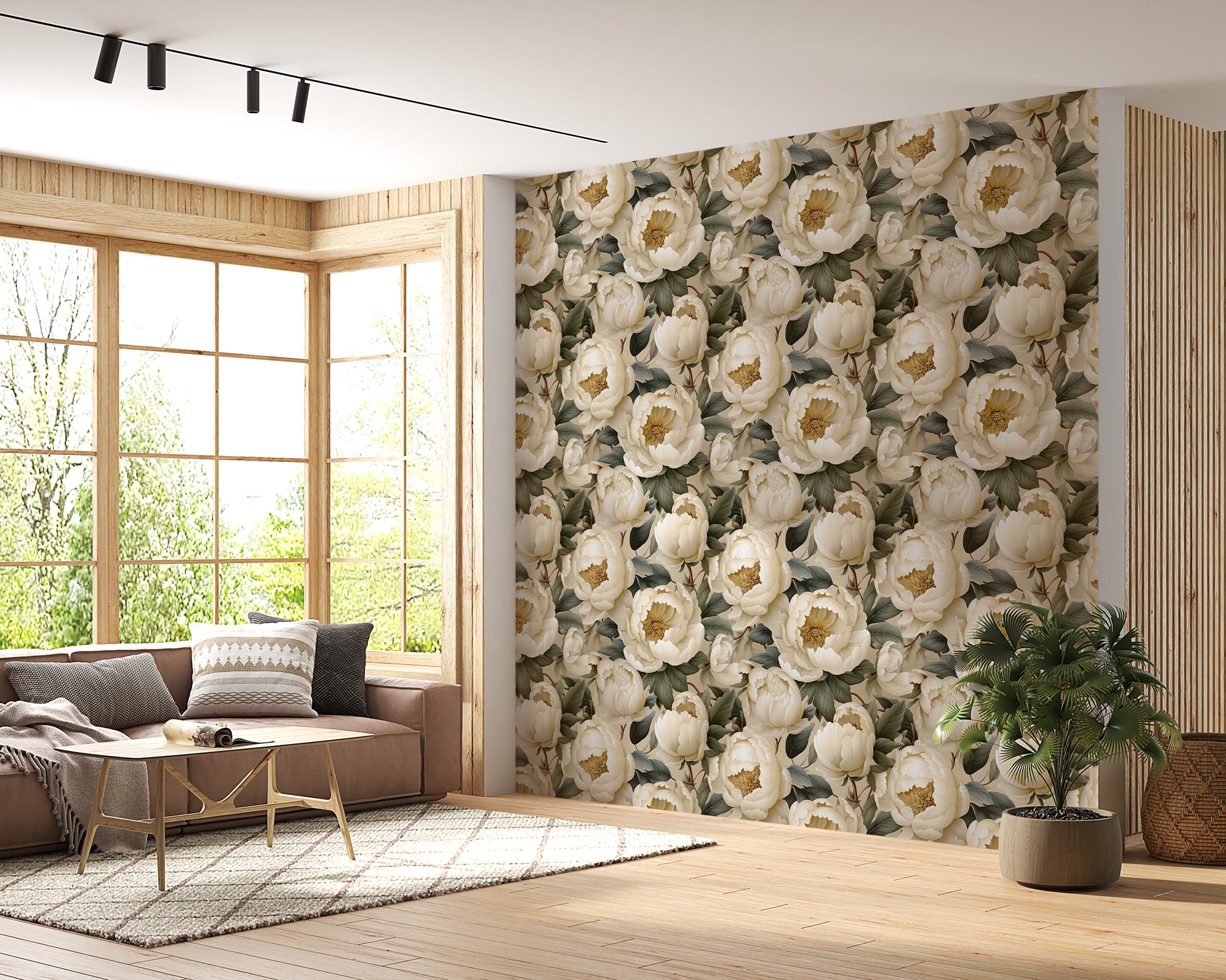 Stylish Removable Floral Wall Art