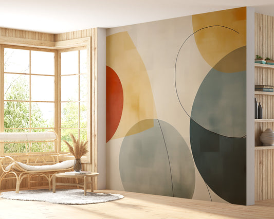Sustainable Wall Art - Watercolor Abstract Wallpaper