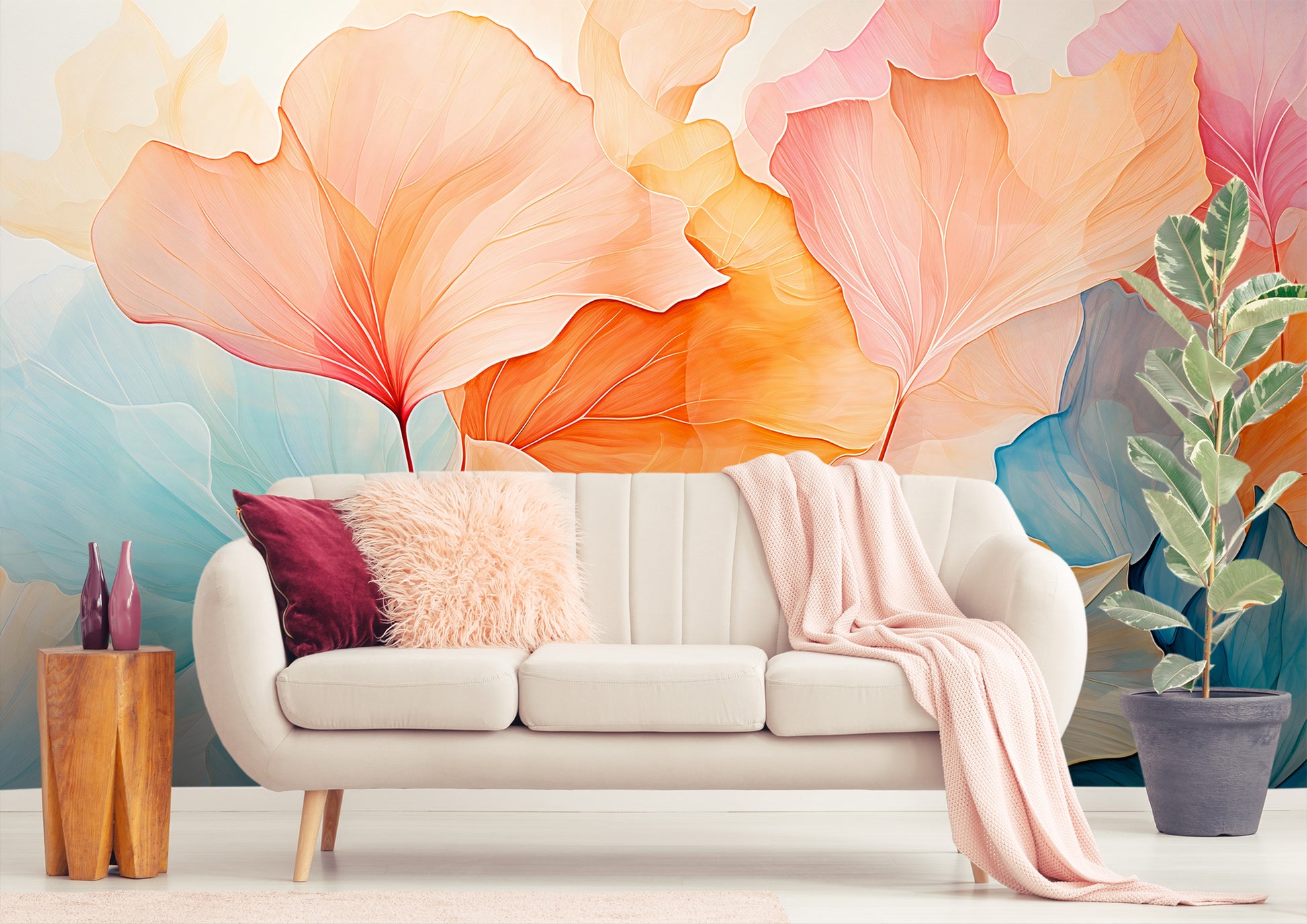 Dynamic Watercolor Abstract Wallpaper for Impact